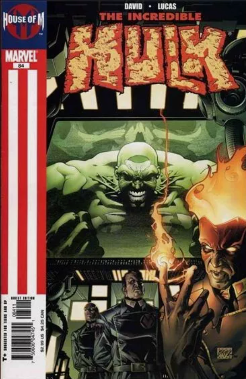 INCREDIBLE HULK #84 2005 Incredible Hulk MARVEL COMICS