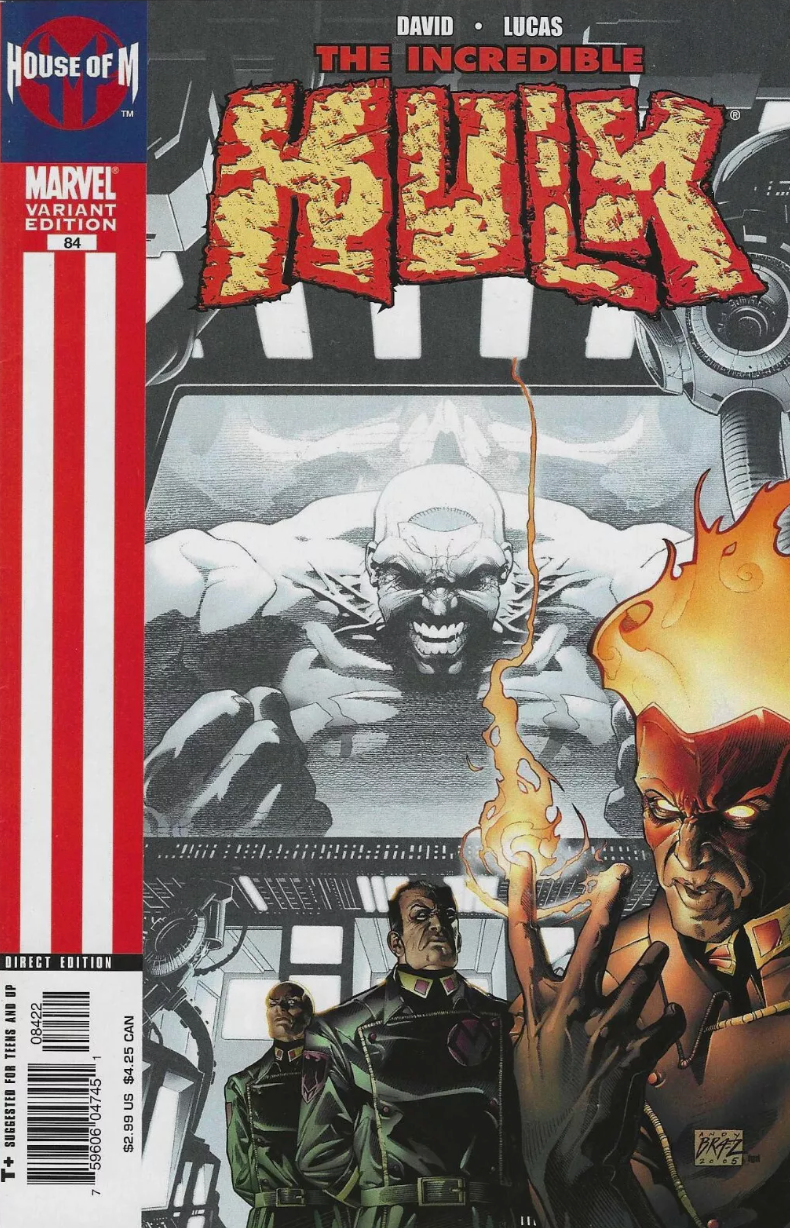 INCREDIBLE HULK #84 VARIANT 2005 Incredible Hulk MARVEL COMICS