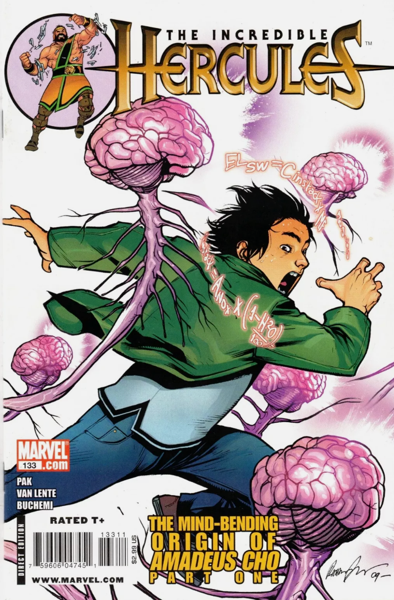 INCREDIBLE HULK HERCULES #133 2009 (ORIGIN AMADEUS CHO) Incredible Hulk MARVEL COMICS