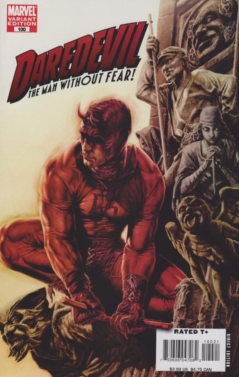 DAREDEVIL #100 BERMEJO VARIANT 2007 Daredevil MARVEL COMICS