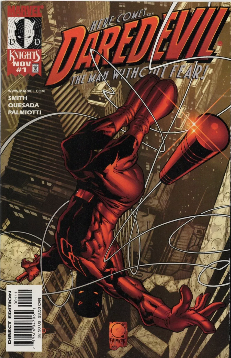 DAREDEVIL #1 1998 (1ST MARVEL WORK BY KEVIN SMITH. 1ST "MARVEL KNIGHTS" TITLE) Daredevil MARVEL COMICS