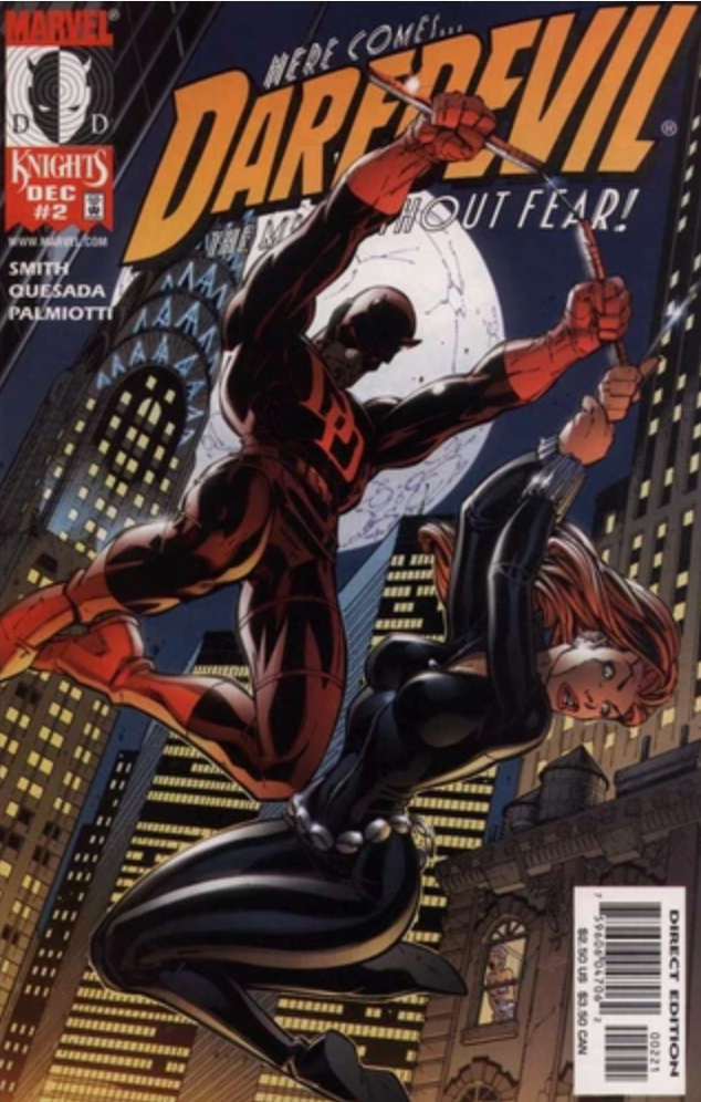 DAREDEVIL #2 J SCOTT CAMPBELL VARIANT 1998 Daredevil MARVEL COMICS