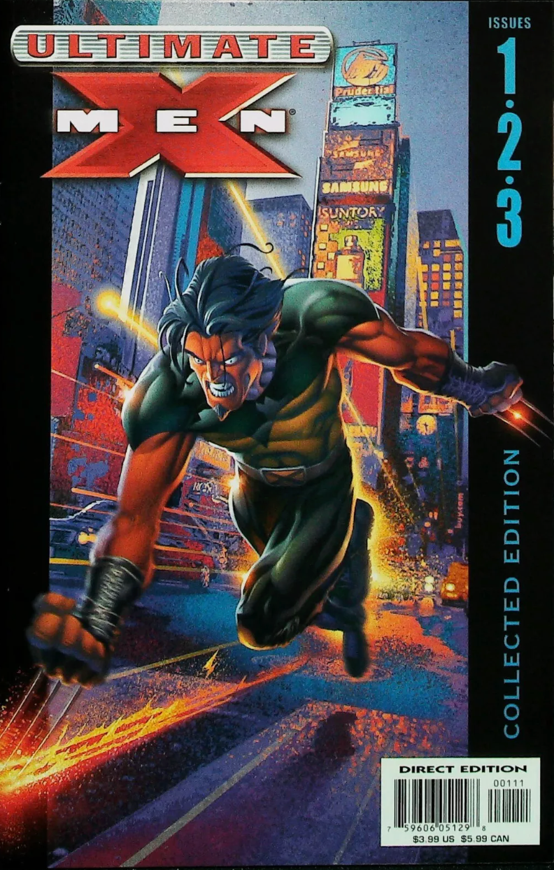 ULTIMATE X-MEN COLLECTED EDITION #1-#3 Ultimate X-Men MARVEL COMICS