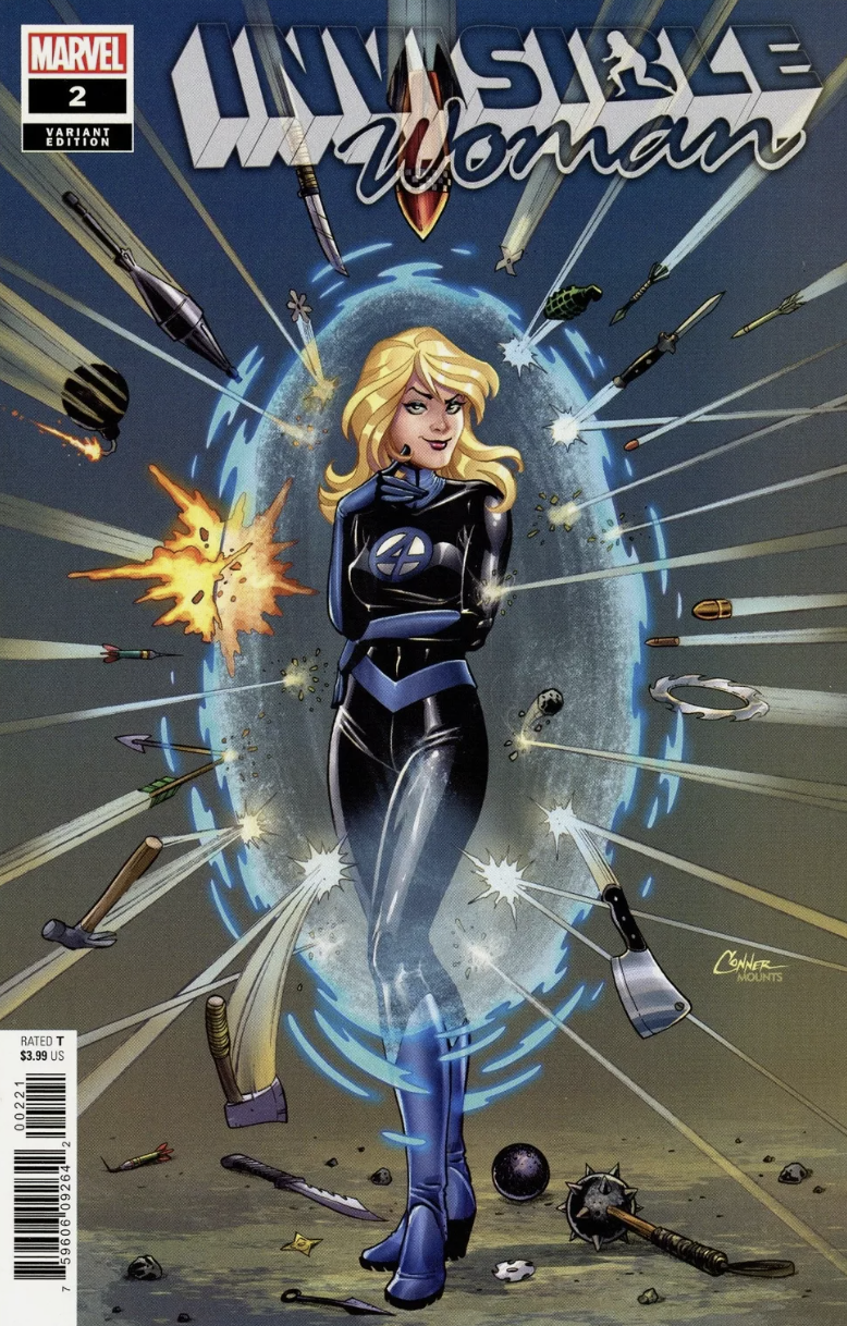 INVISIBLE WOMAN #2 (OF 5) CONNER VARIANT 2019 Invisible Woman MARVEL COMICS