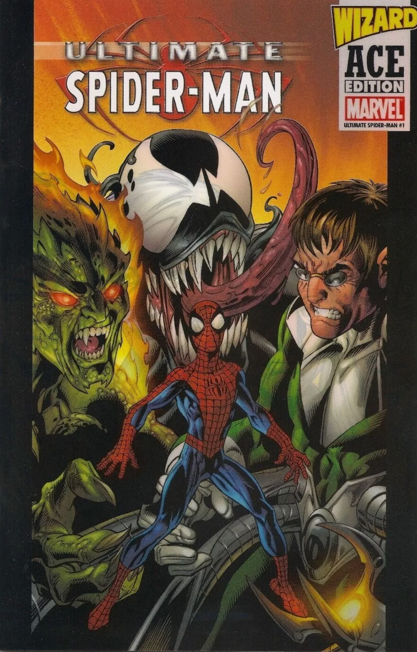 ULTIMATE SPIDER-MAN #1 WIZARD ACE EDITION 2005 Ultimate Spider-Man MARVEL COMICS