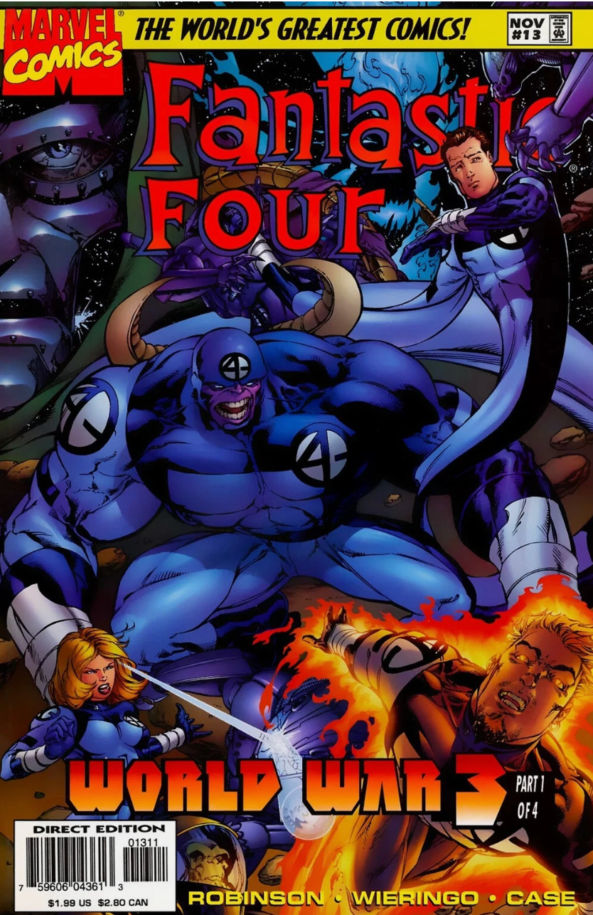 FANTASTIC FOUR #13 1997 Fantastic Four MARVEL COMICS