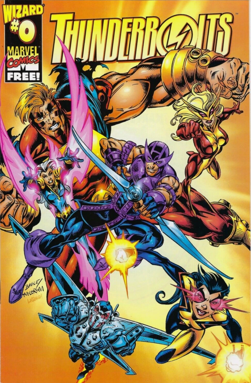 THUNDERBOLTS #0 WIZARD 1997 Thunderbolts MARVEL COMICS