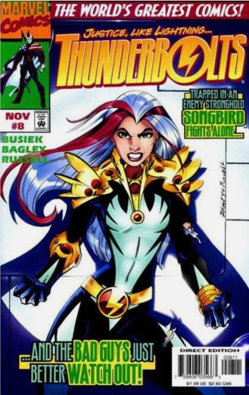 THUNDERBOLTS #8 1997 Thunderbolts MARVEL COMICS
