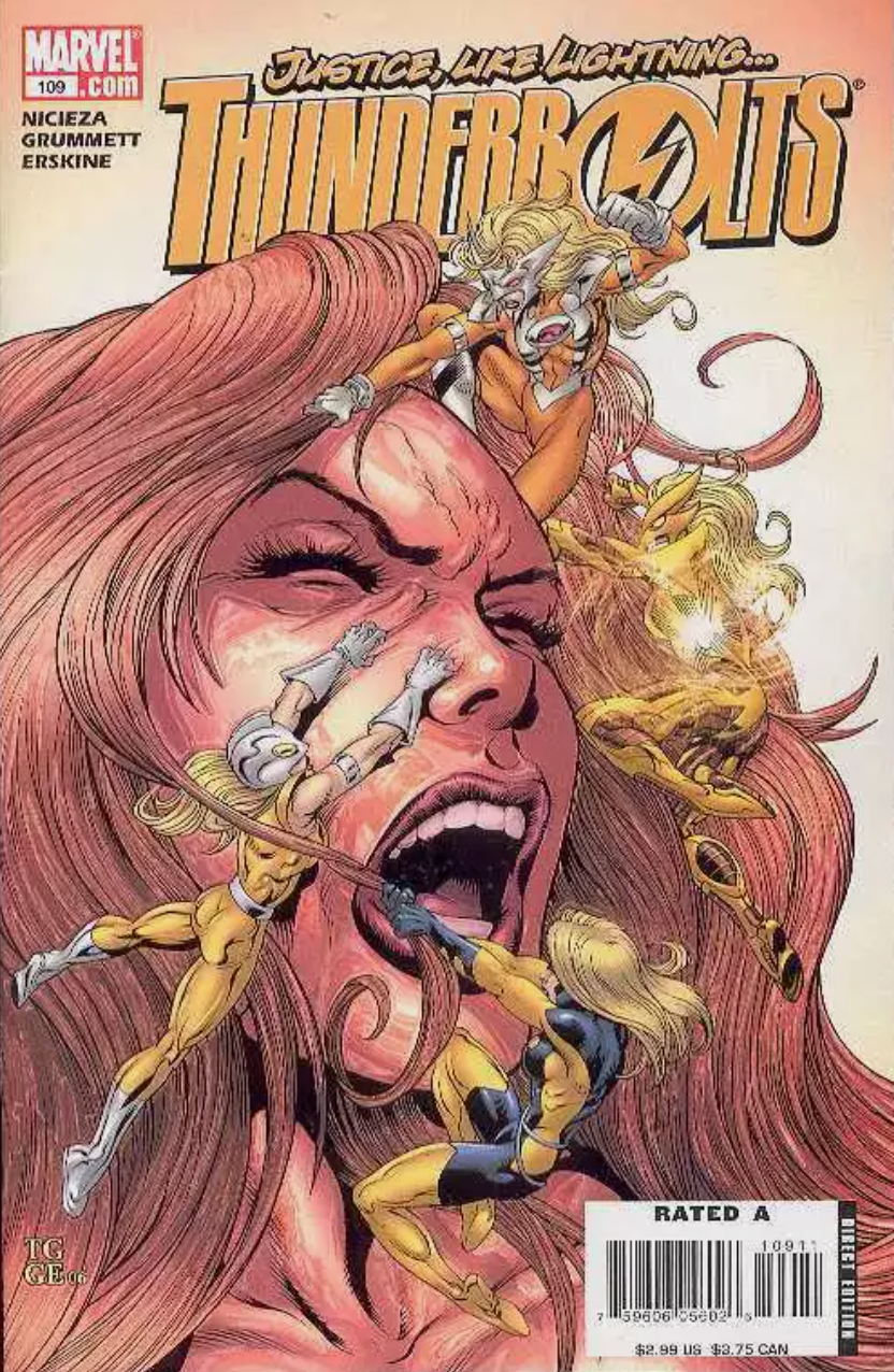 NEW THUNDERBOLTS #109 2006 Thunderbolts MARVEL COMICS