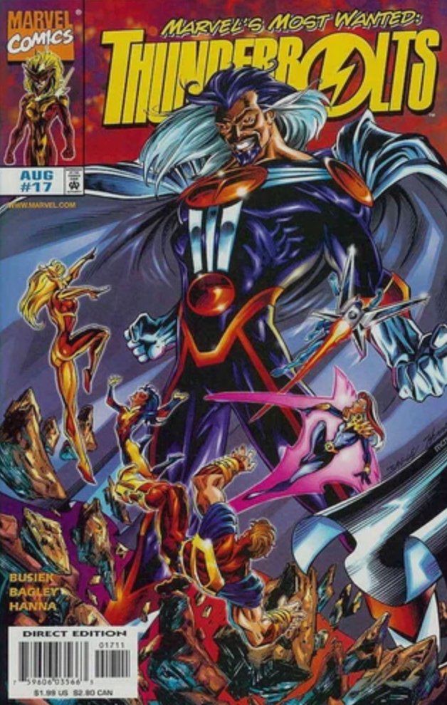 THUNDERBOLTS #17 1998 Thunderbolts MARVEL COMICS