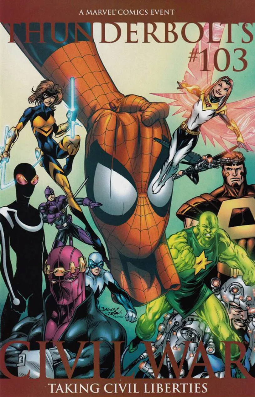 NEW THUNDERBOLTS #103 2ND PRINT 2006 Thunderbolts MARVEL COMICS