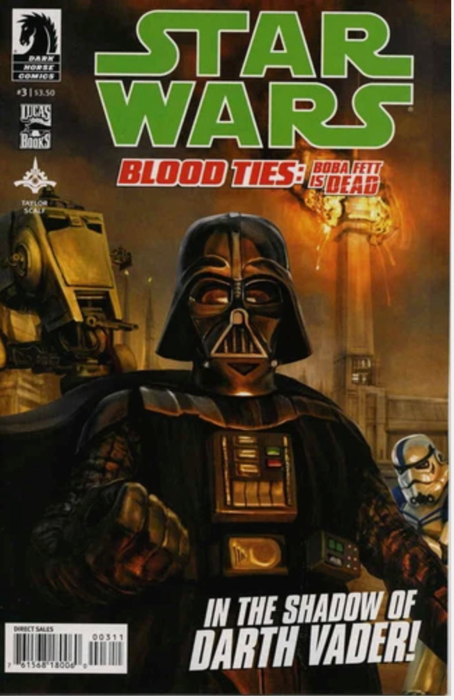 STAR WARS BLOOD TIES BOBA FETT IS DEAD #3 2012 Star Wars DARK HORSE