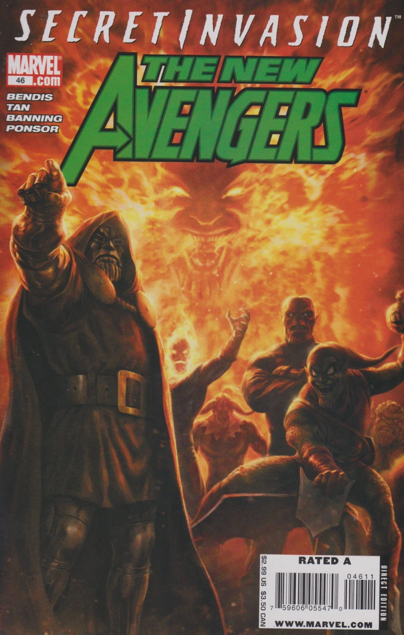 NEW AVENGERS #46 2008 New Avengers MARVEL COMICS