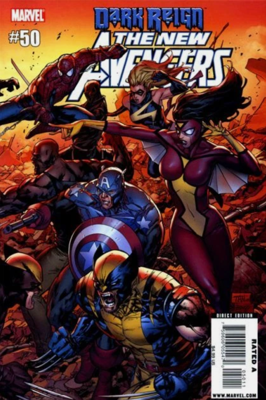 NEW AVENGERS #50 2009 New Avengers MARVEL COMICS