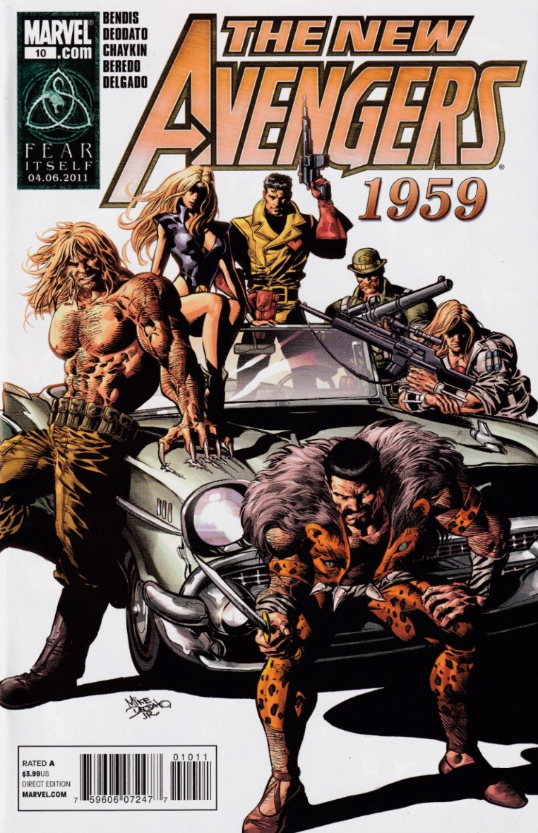 NEW AVENGERS #10 2011 New Avengers MARVEL COMICS