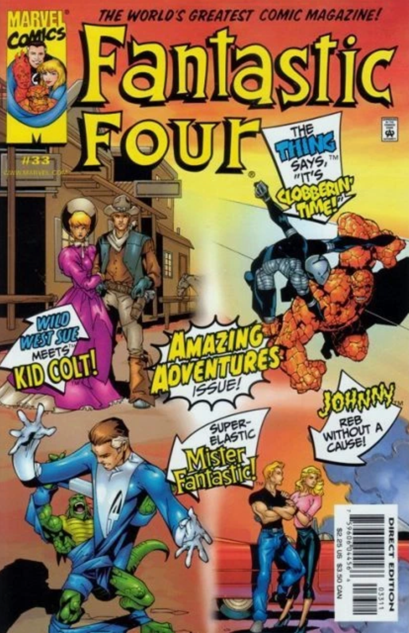 FANTASTIC FOUR #33 2000 Fantastic Four MARVEL COMICS