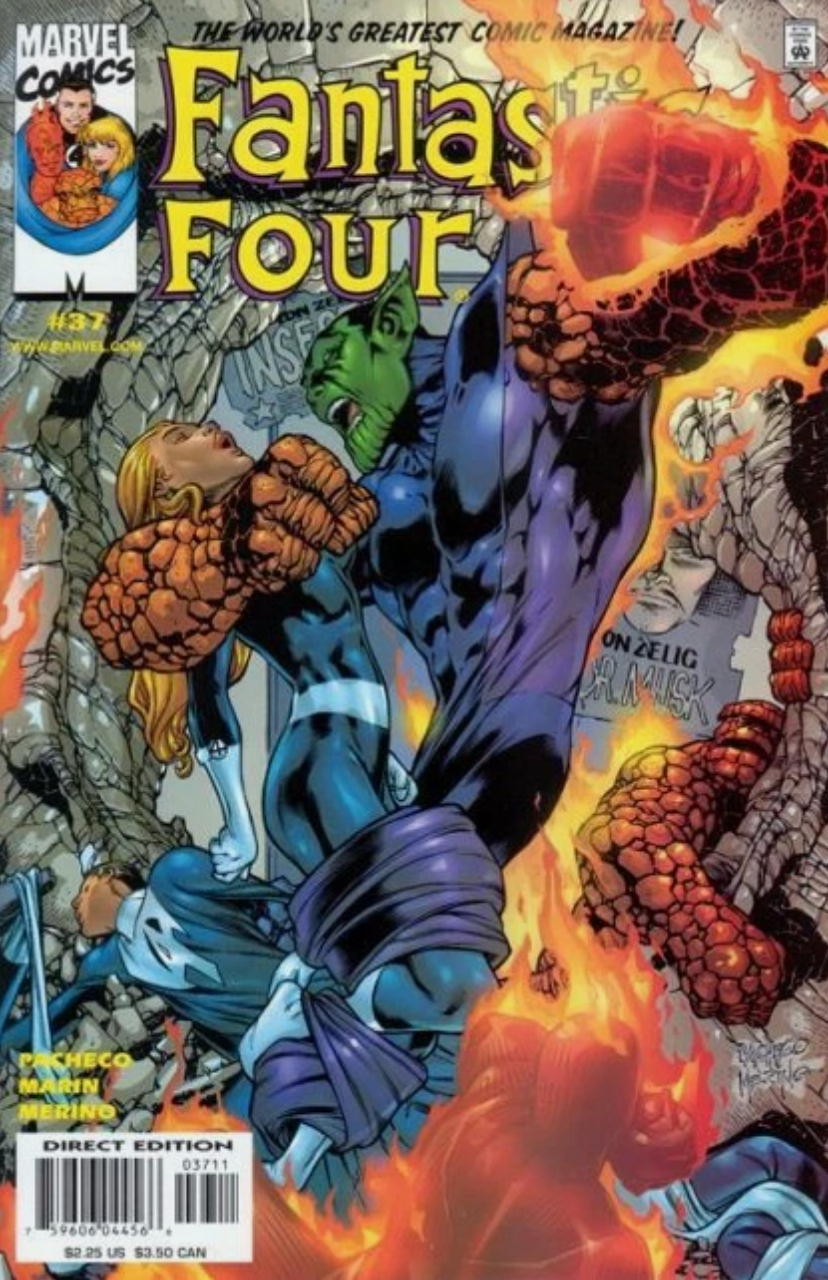 FANTASTIC FOUR #37 2001 Fantastic Four MARVEL COMICS