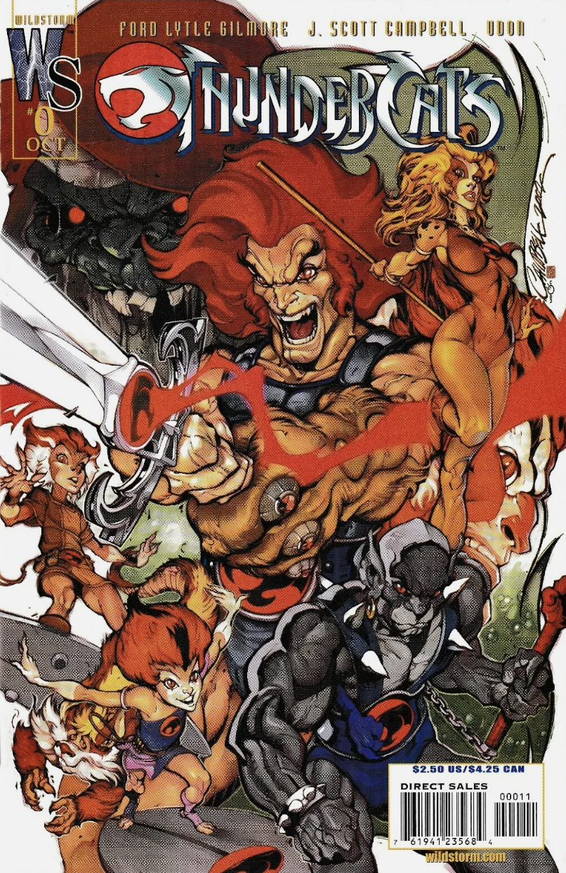 THUNDERCATS #0 J SCOTT CAMPBELL 2002 Thundercats WILDSTORM