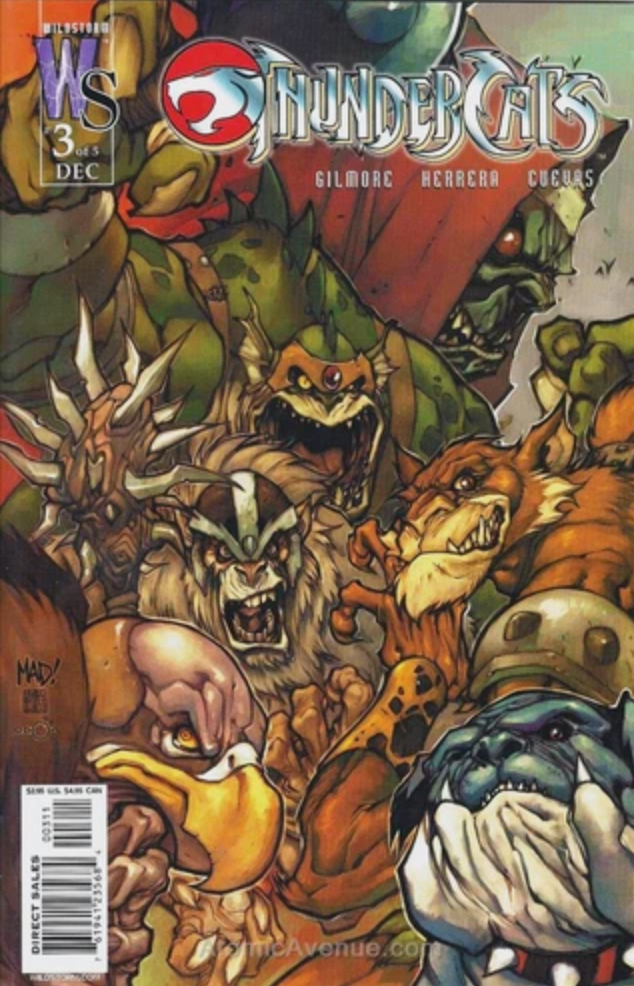 THUNDERCATS #3 MADUREIRA 2002 Thundercats WILDSTORM