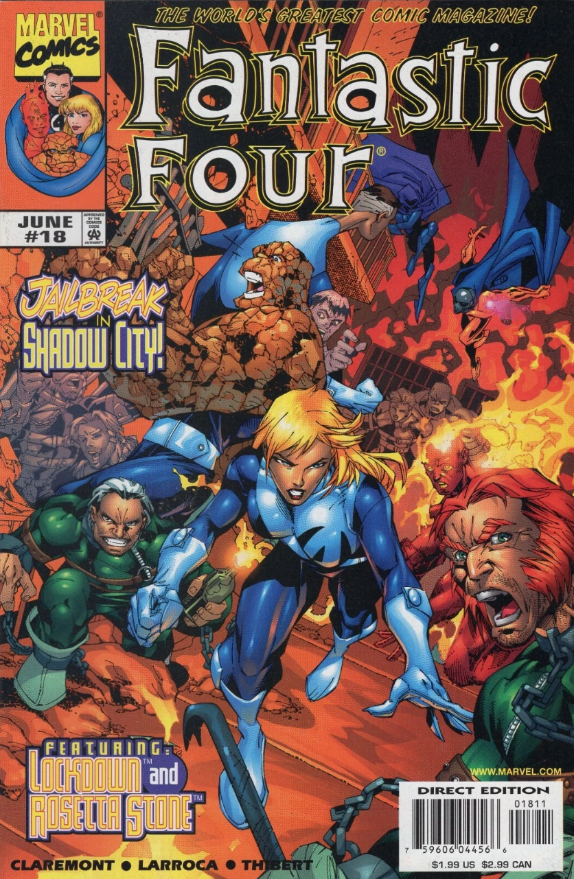 FANTASTIC FOUR #18 1999 Fantastic Four MARVEL COMICS