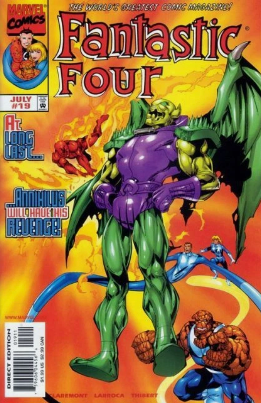FANTASTIC FOUR #19 1999 Fantastic Four MARVEL COMICS