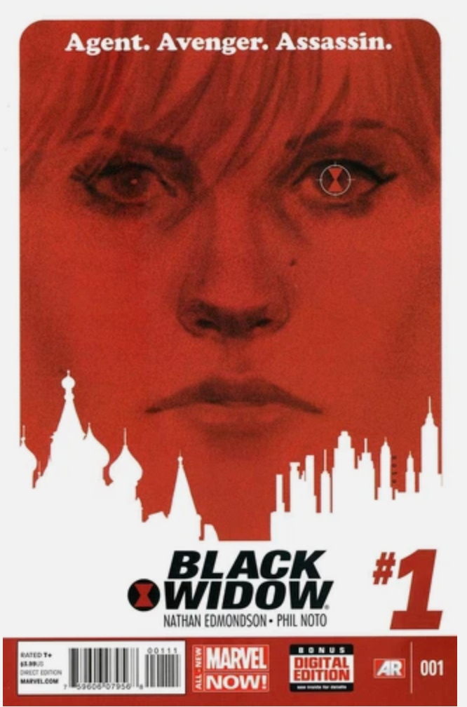 BLACK WIDOW #1 2014 Black Widow MARVEL COMICS