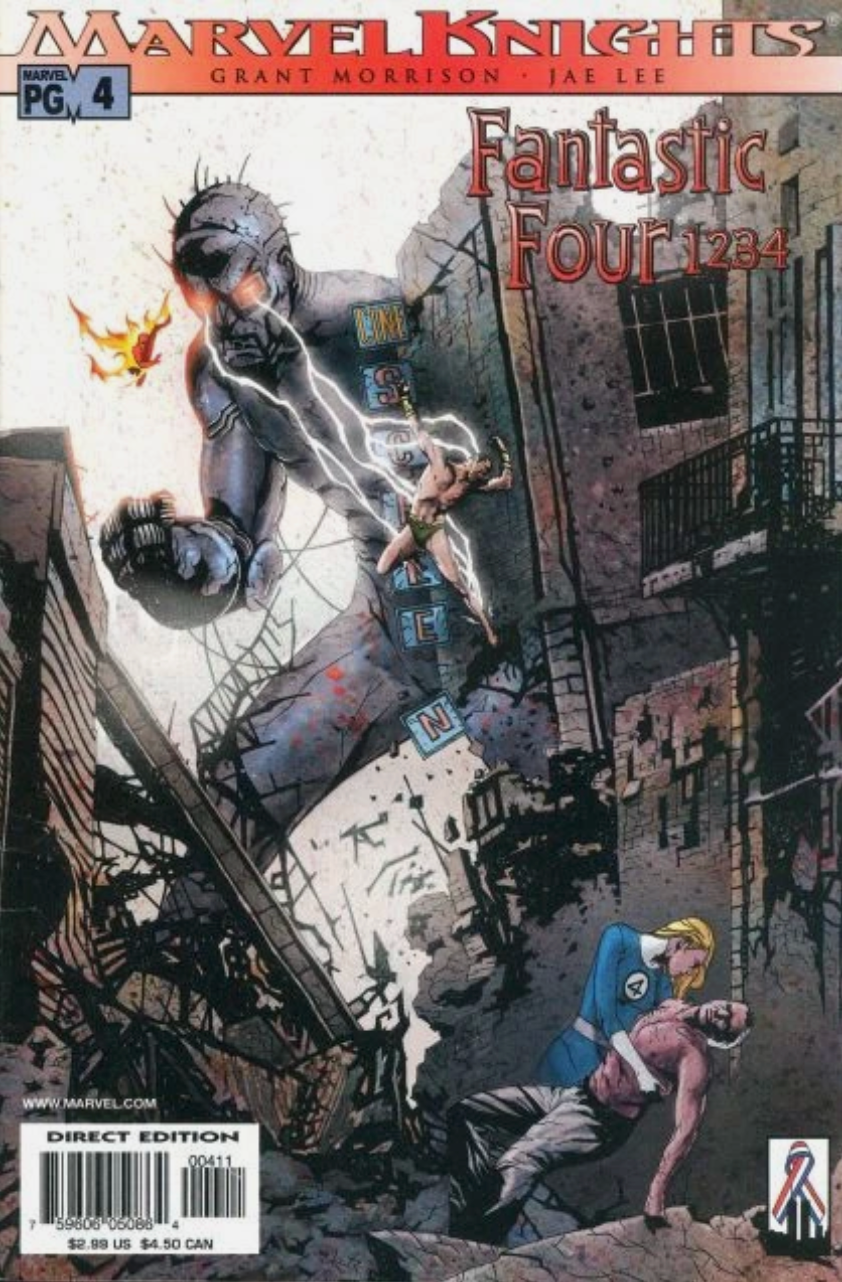 FANTASTIC FOUR 1234 #4 2001 Fantastic Four MARVEL COMICS