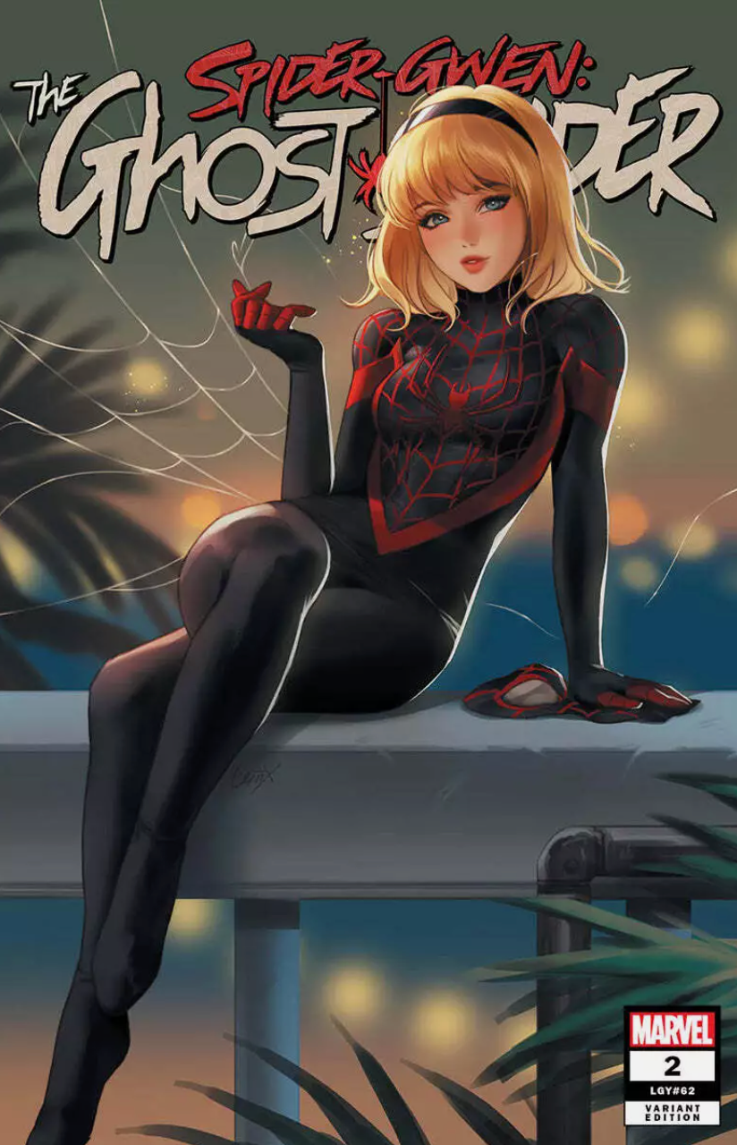 SPIDER-GWEN GHOST-SPIDER #2 LEIRIX EXCLUSIVE VARIANT 2024 Spider- Gwen MARVEL COMICS