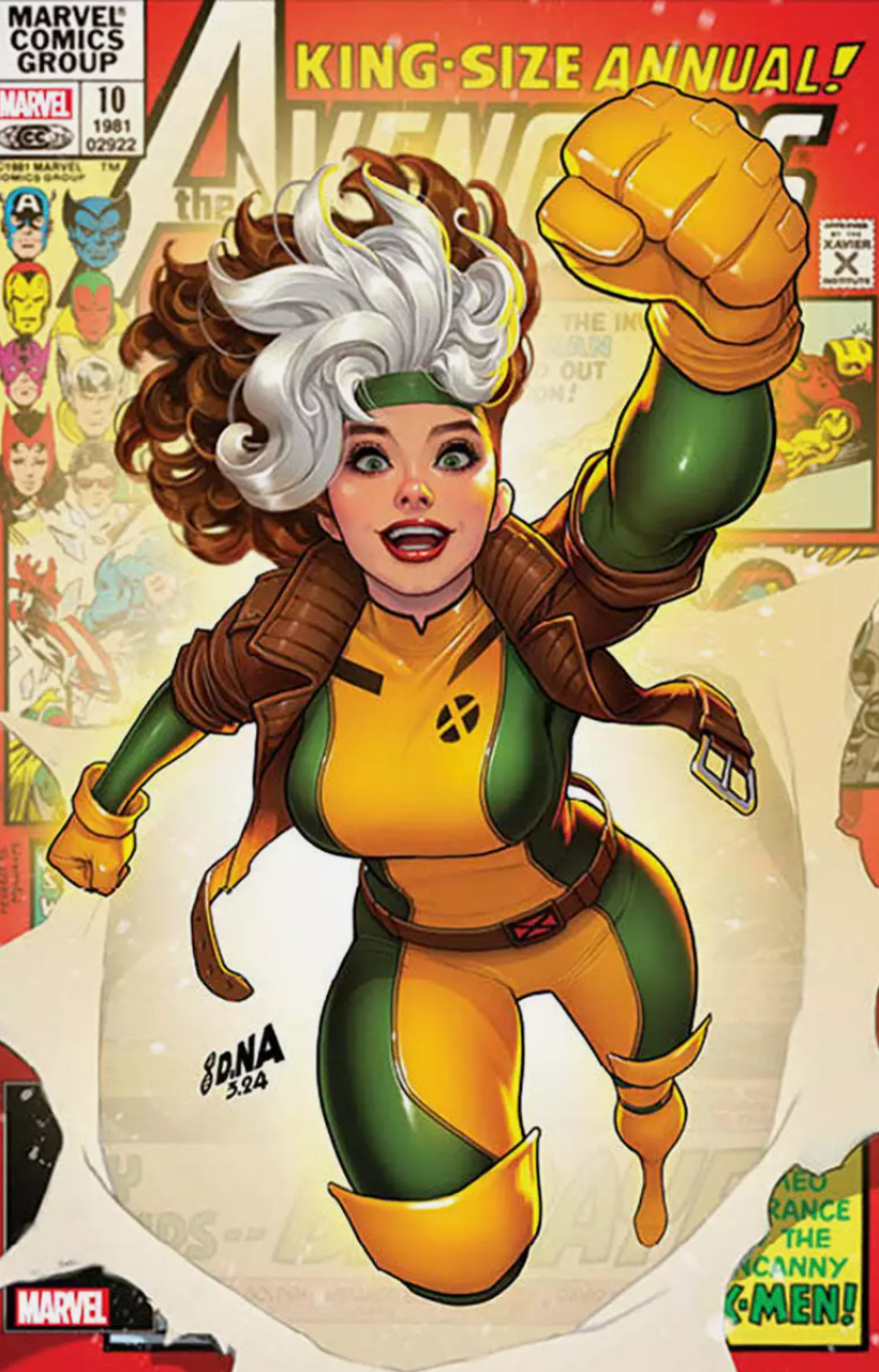 AVENGERS ANNUAL #10 DAVID NAKAYAMA EXCLUSIVE VARIANT 2024 X-Men MARVEL COMICS