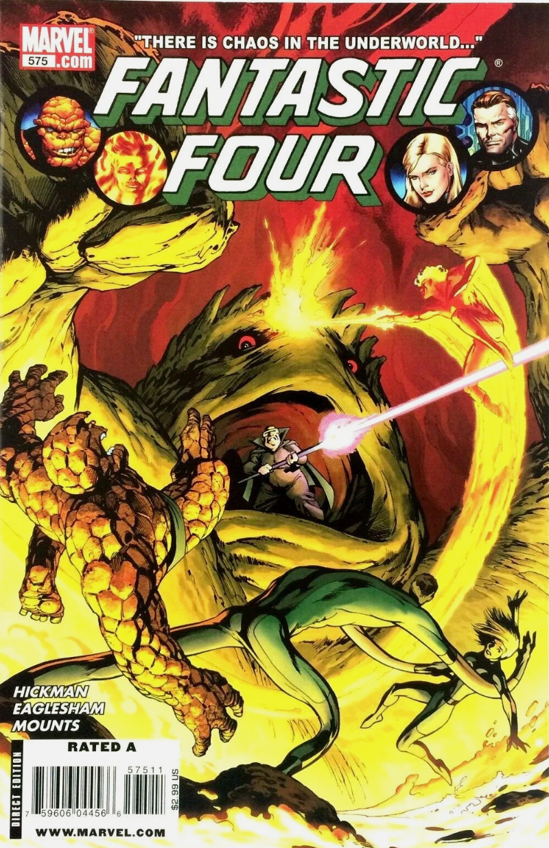 FANTASTIC FOUR #575 2010 Fantastic Four MARVEL COMICS