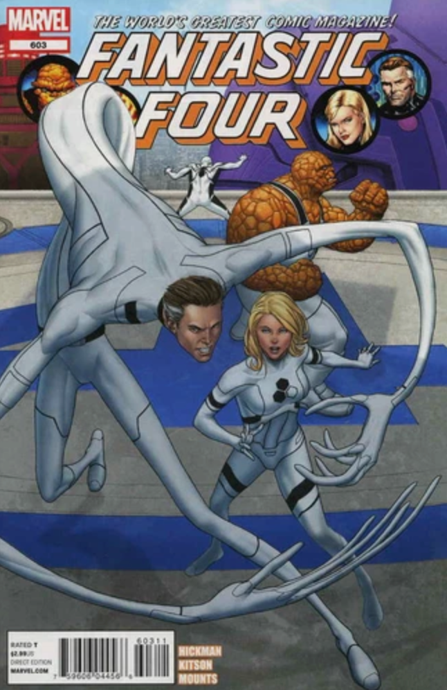 FANTASTIC FOUR #603 2012 Fantastic Four MARVEL COMICS
