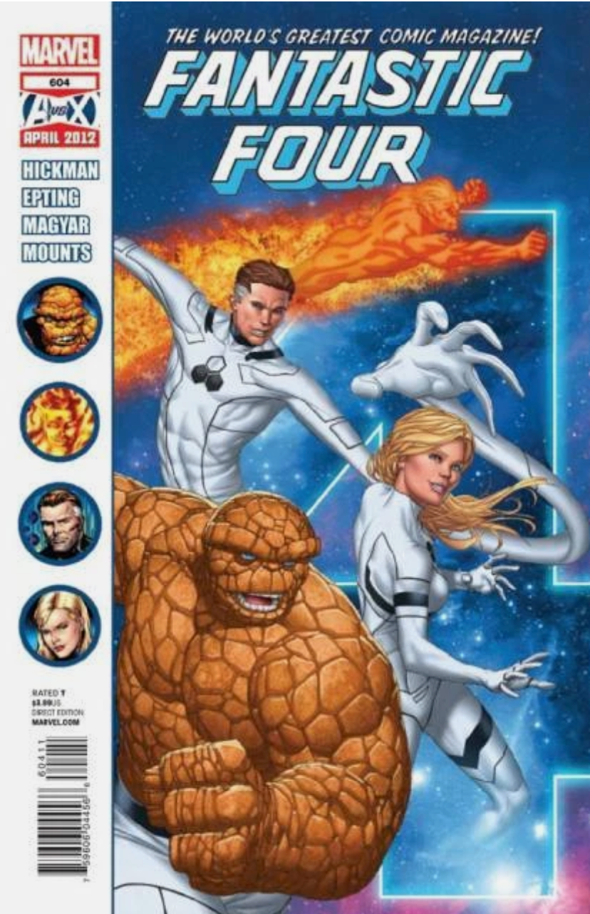 FANTASTIC FOUR #604 2012 Fantastic Four MARVEL COMICS