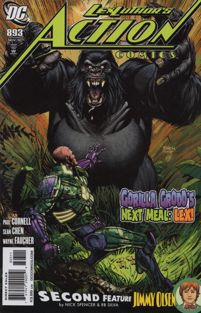 ACTION COMICS #893 2010 Action Comics DC COMICS