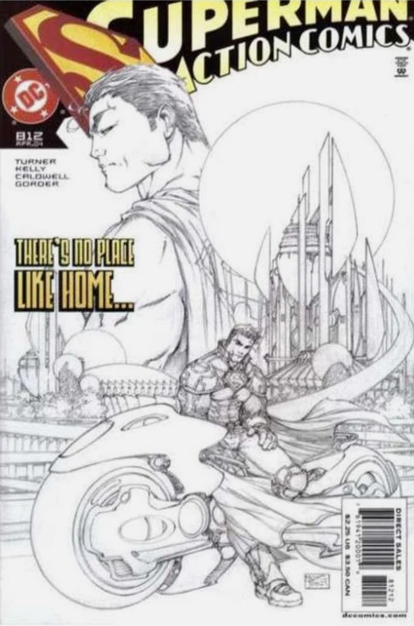 ACTION COMICS #812 2ND PRINT VARIANT 2004 Action Comics DC COMICS