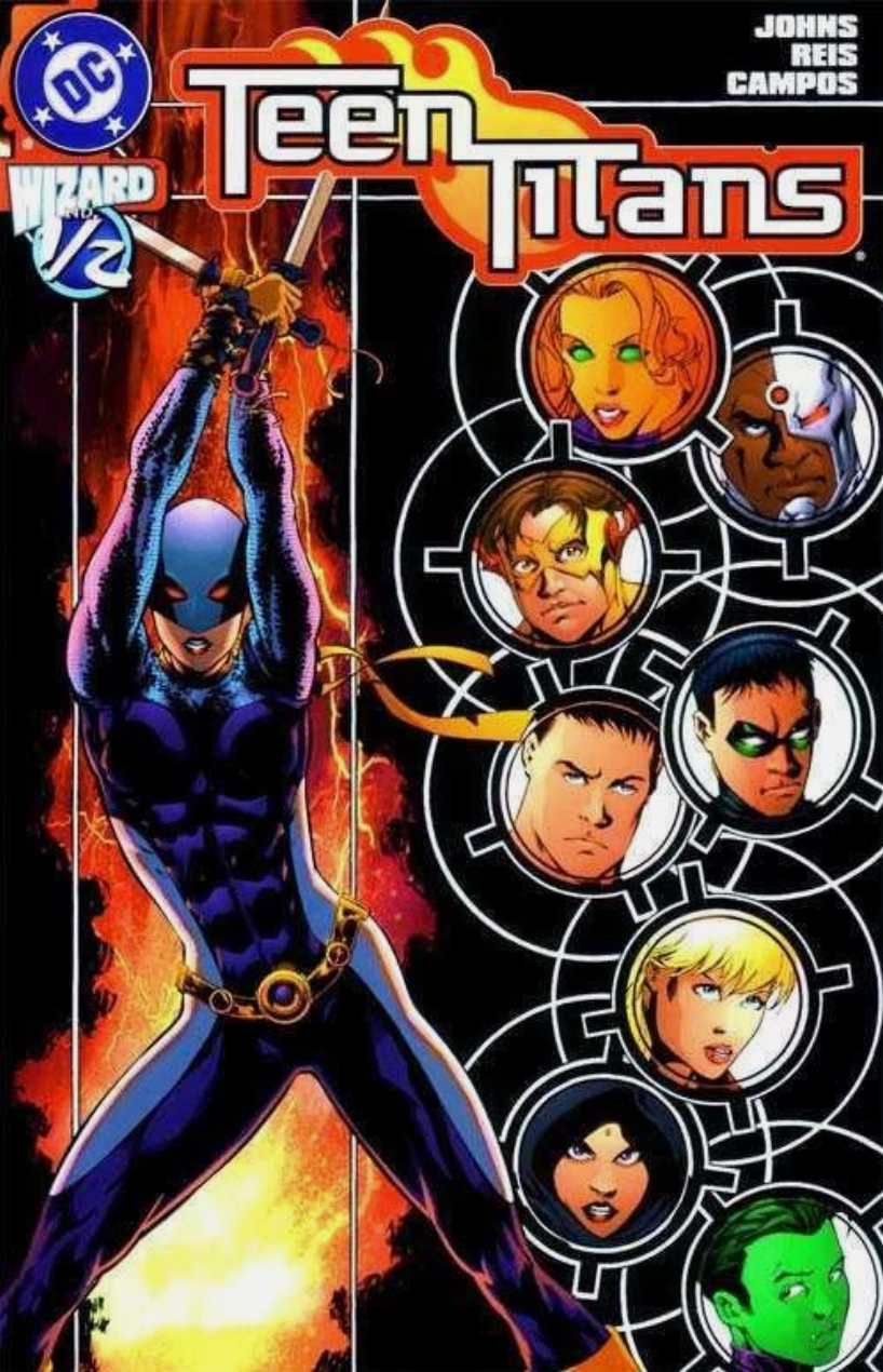 TEEN TITANS WIZARD 1/2 2004 DC COMICS