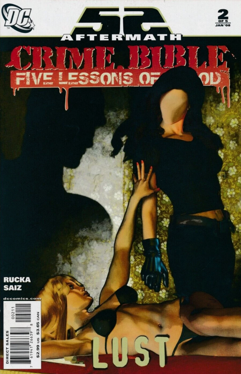 52 AFTERMATH CRIME BIBLE FIVE LESSONS OF BLOOD #2 2007 52 DC COMICS