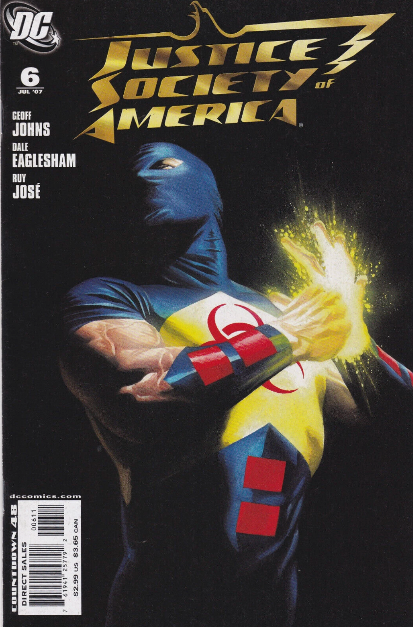 JUSTICE SOCIETY OF AMERICA #6 2007 ALEX ROSS Justice Society of America DC COMICS