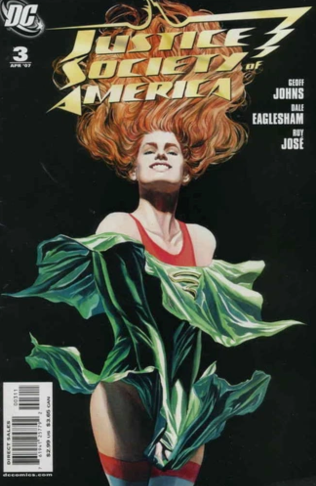 JUSTICE SOCIETY OF AMERICA #3 2007 ALEX ROSS Justice Society of America DC COMICS