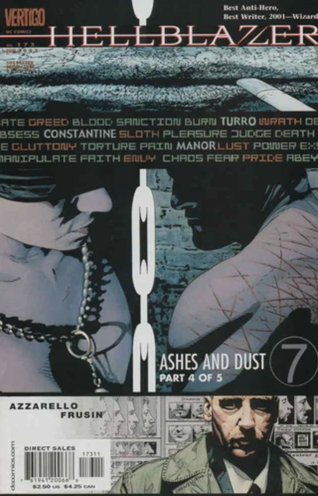 HELLBLAZER #173 2002 Hellblazer DC COMICS