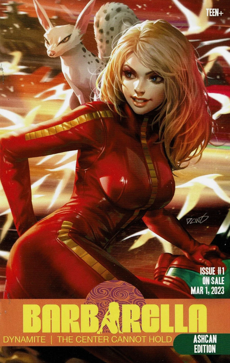 BARBARELLA CENTER CANNOT HOLD #1 ASHCAN 2023 Barbarella DYNAMITE