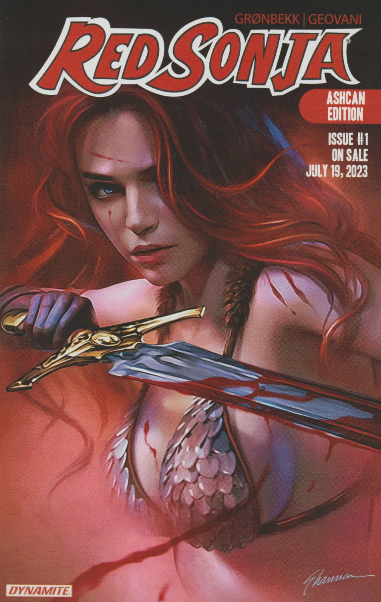 RED SONJA #1 ASHCAN Red Sonja DYNAMITE