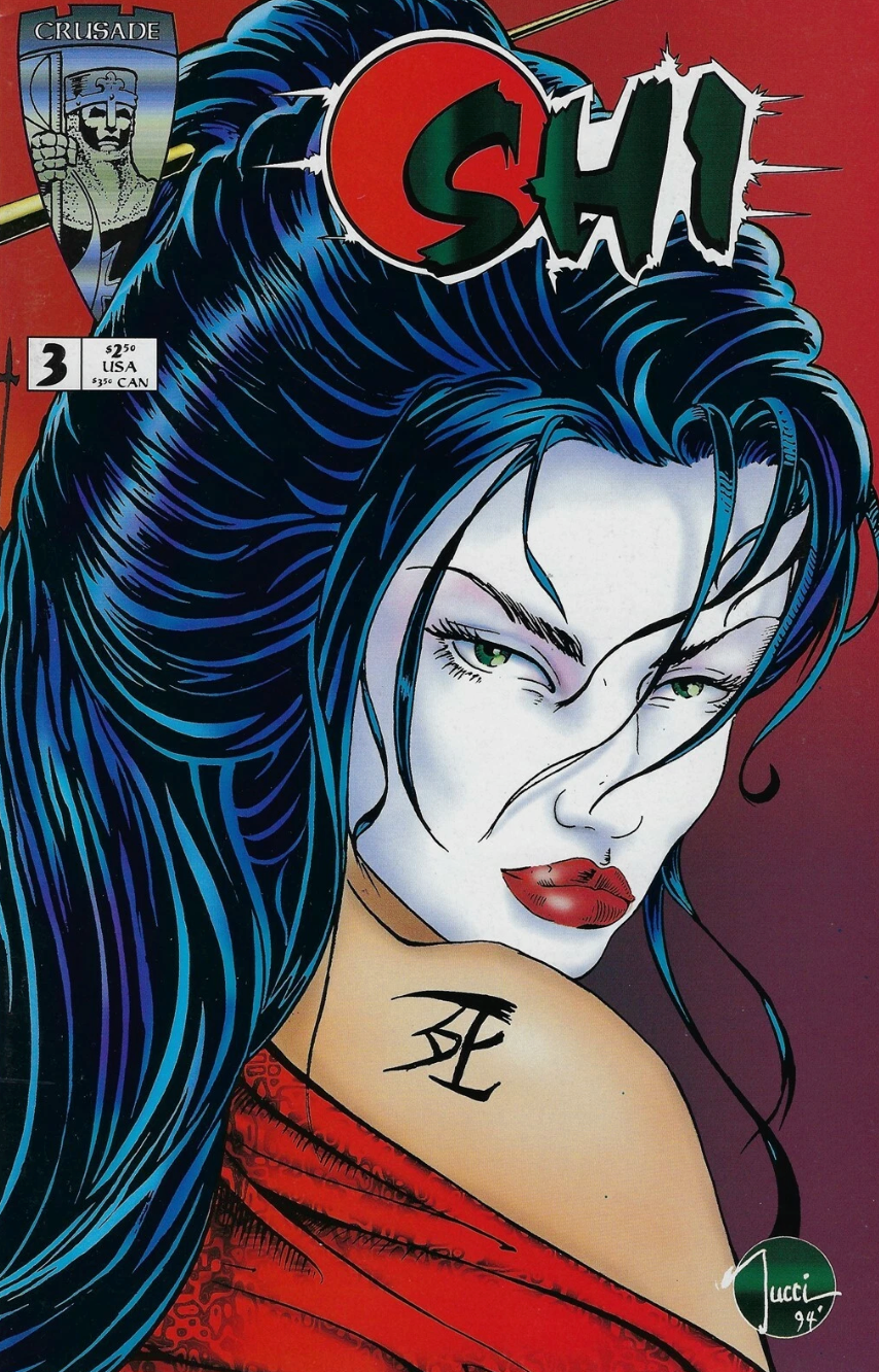 SHI #3 1994 Shi CRUSADE COMICS