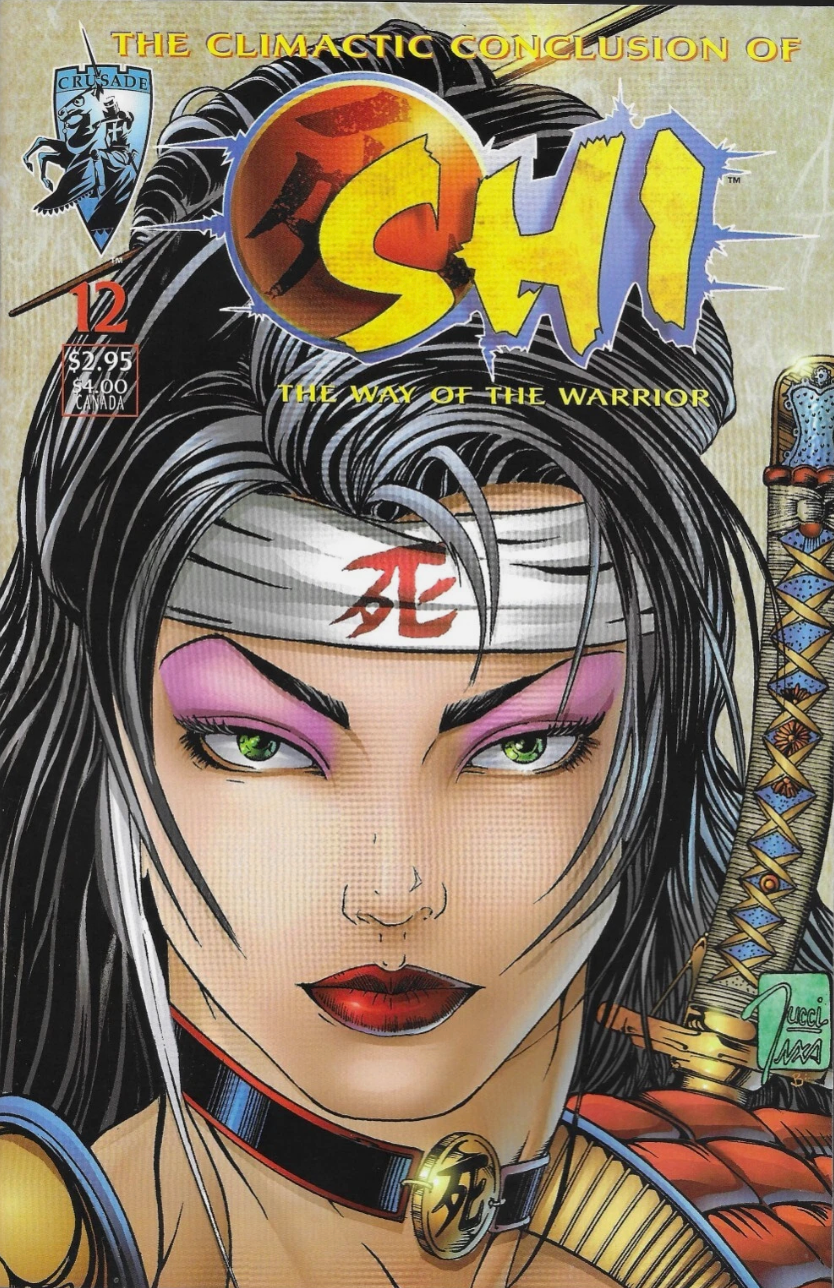 SHI #12 1996 Shi CRUSADE COMICS