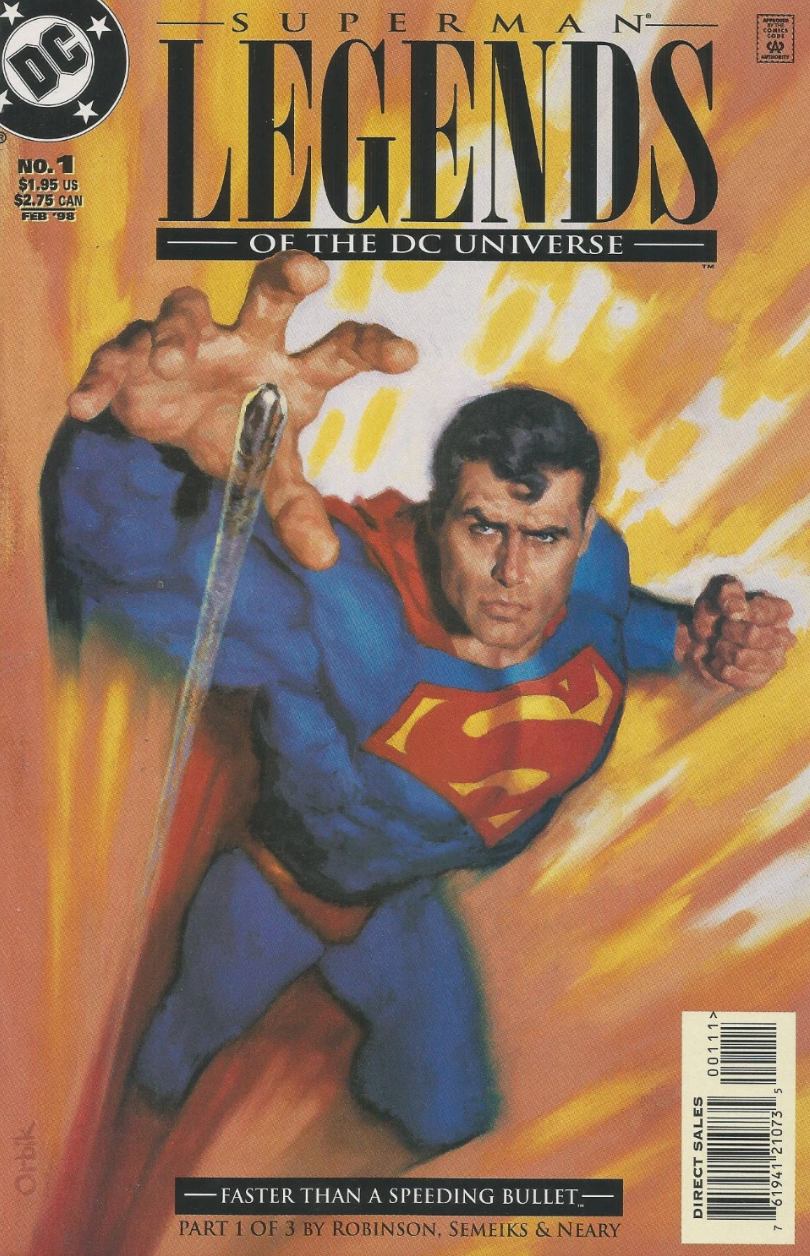 LEGENDS OF THE DC UNIVERSE #1 SUPERMAN 1998 Adventure Comics DC COMICS