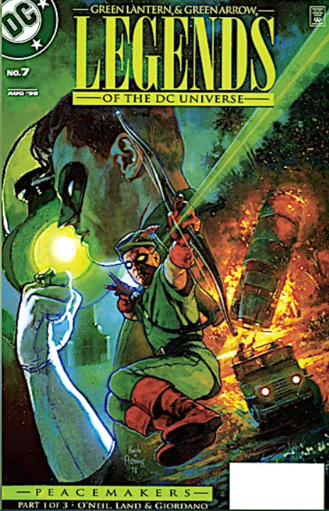 LEGENDS OF THE DC UNIVERSE #7 GREEN LANTERN GREEN ARROW 1998 NEWSSTAND Adventure Comics DC COMICS