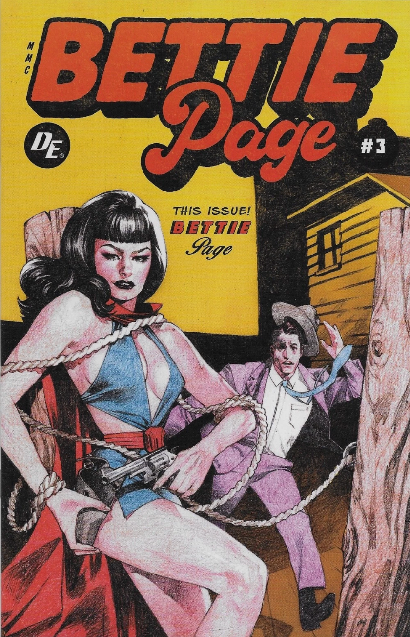BETTIE PAGE CURSE OF THE BANSHEE #1 DAVI GO EXCLUSIVE VARIANT 2021 Bettie Page DYNAMITE ENTERTAINMENT