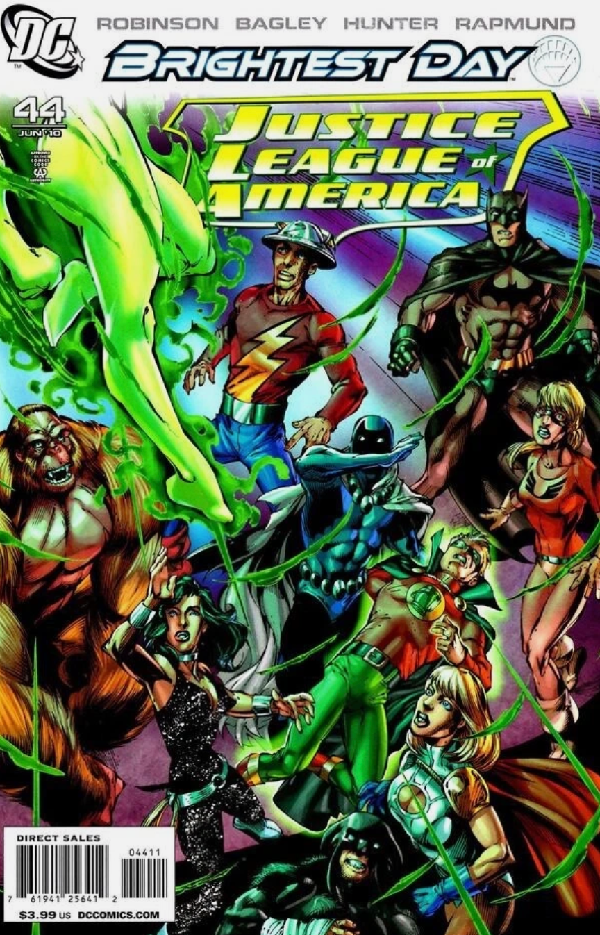 JUSTICE LEAGUE OF AMERICA #44 2010 Justice League of America DC COMICS