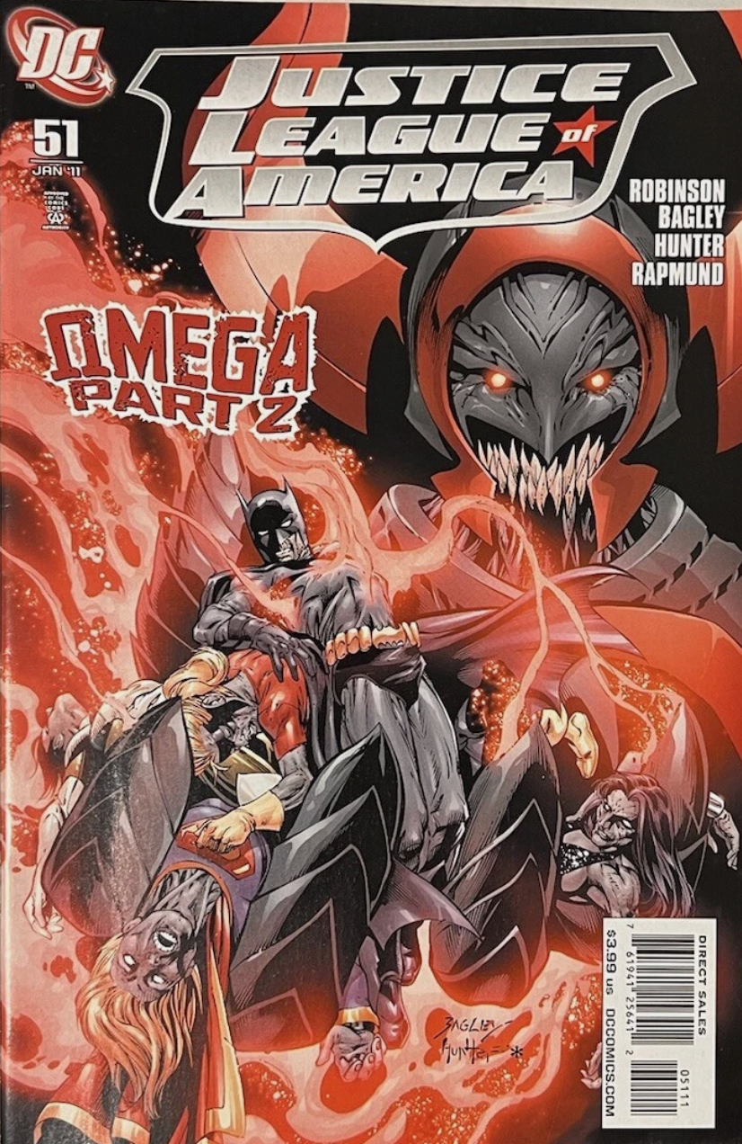 JUSTICE LEAGUE OF AMERICA #51 2011 Justice League of America DC COMICS
