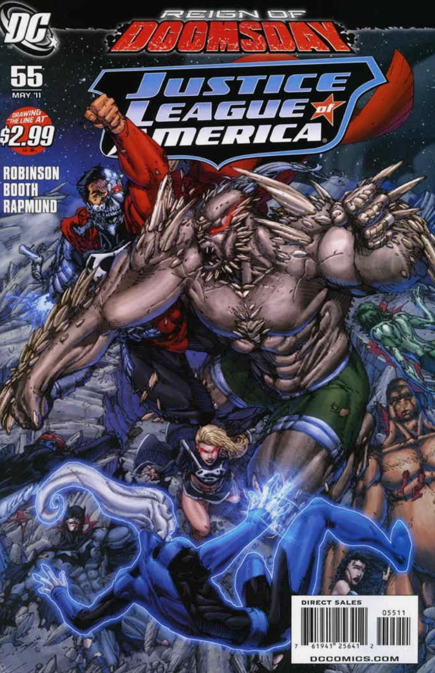 JUSTICE LEAGUE OF AMERICA #55 2011 Justice League of America DC COMICS