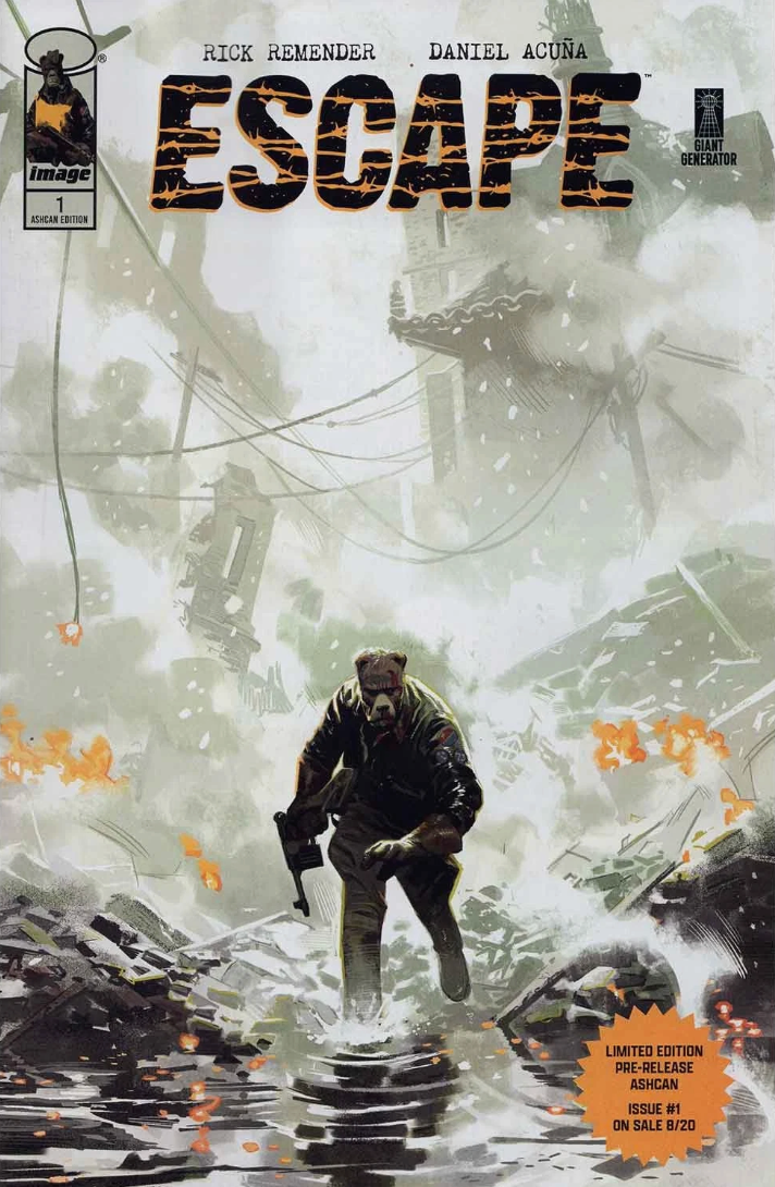 ESCAPE #1 ASHCAN 2025 IMAGE COMICS